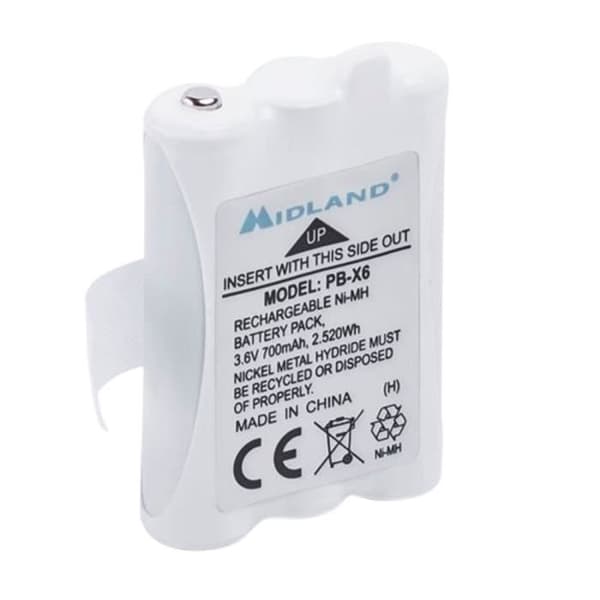 Midland C1300 PB-X6 700mAh Ni-MH-batteri för XT50/XT60