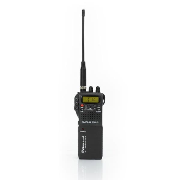 Midland radiosändningsmodul - C480 13 - Alan 42 DS portabel CB med automatisk ljuddämpare C1267