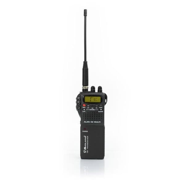 Midland radiosändningsmodul - C480 13 - Alan 42 DS portabel CB med automatisk ljuddämpare C1267