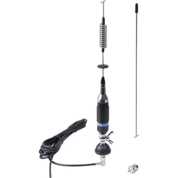 PNI Antenn CB S75 Butterfly, Montering på kabel och stickpropp PL