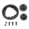 Miniatyrbillede 2 af 4: Spur Gear Sæt til Traxxas XO-1 og E REVO 2.0, Holdbar Metal Konstruktion, Kompatibel med Fjernstyrede Biler, Inkluderer 2 Pinioner