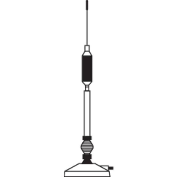 Albrecht 65215 CBM 108 CB-mobilantenn Lambda-Typ 1/4