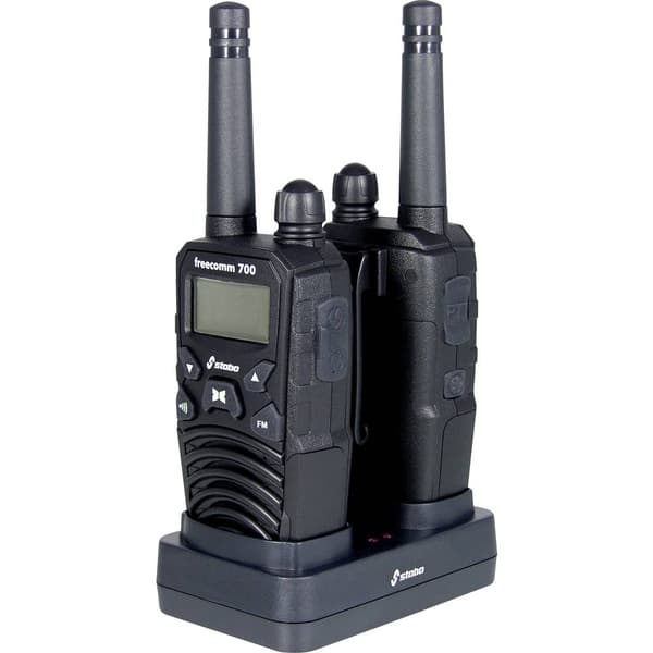 Stabo freecom 700 20701 PMR-walkie talkie Set 2 st