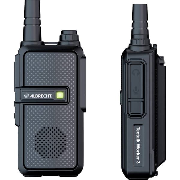 Albrecht Tectalk Worker 3 29826 PMR-walkie talkie Set 4 st