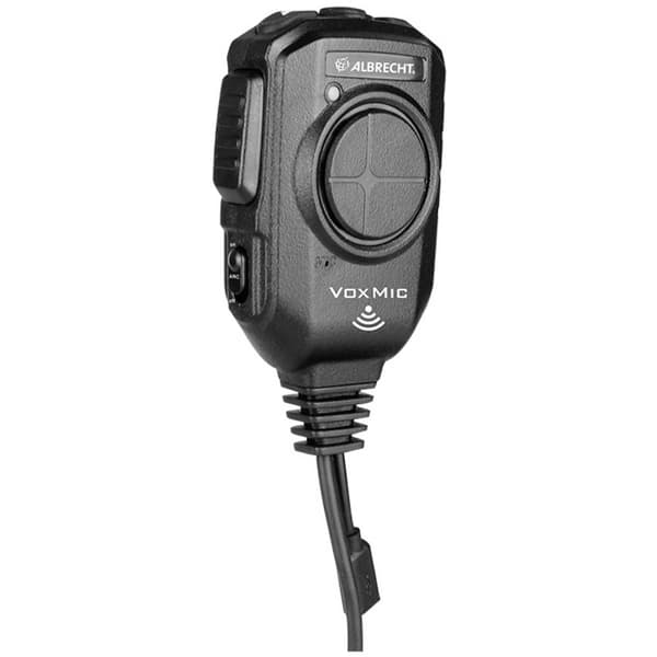 VOX-mikrofoner Albrecht Albrecht VOX Mikrofon 6-polig mit ANC und 3000mAh Batterie 42100