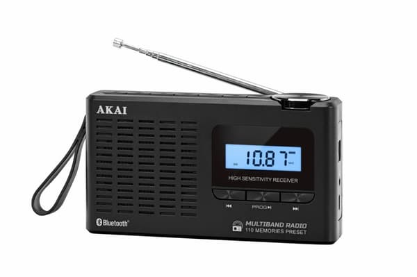 Radio portabil AKAI APR-600 0.8 W, negru