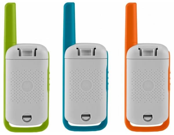 Motorola T42 two-way radio 16 channels Blue, Green, Orange, White