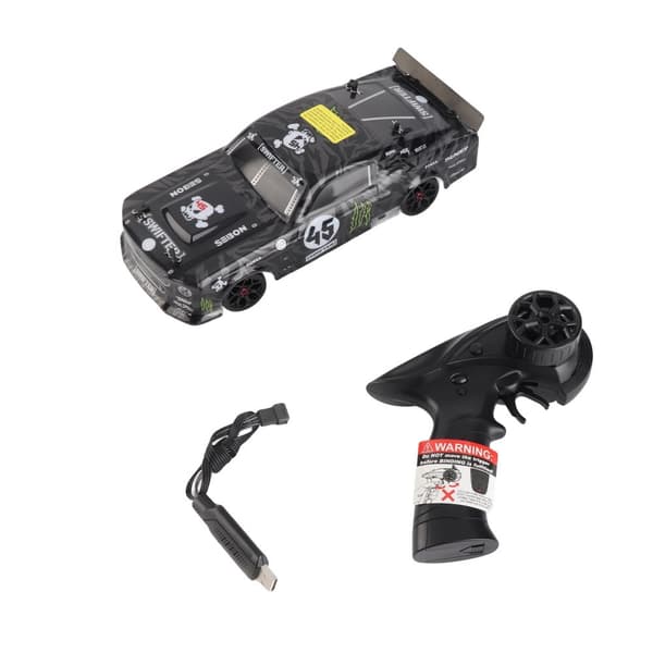 RC Drift Bil, 30 km/t Hastighed, 2.4GHz Kontrol,3 batteri