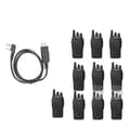 Miniatyrbillede 1 af 2: Walkie Talkie, 5W Strøm, UHF Frekvens, 10PCS-1Kabel
