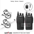 Miniatyrbillede 2 af 2: Walkie Talkie, 5W Strøm, UHF Frekvens, 2USB