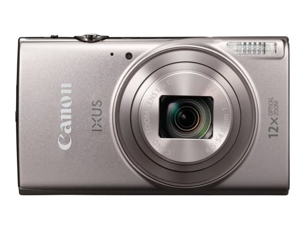 Canon IXUS 285 HS - Digitalkamera - kompakt - 20.2 MP - 1 080 p / 30 fps - 12x optisk zoom - Wi-Fi, NFC - silver