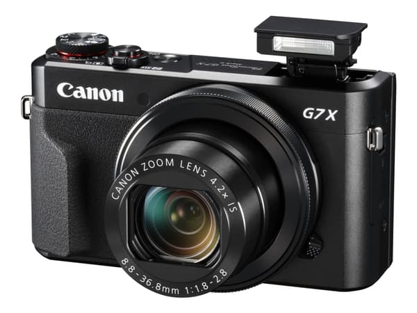 Canon PowerShot G7 X Mark II - Digitalkamera - kompakt - 20.1 MP - 1080 p / 59.95 fps - 4.2optisk x-zoom - Wi-Fi, NFC