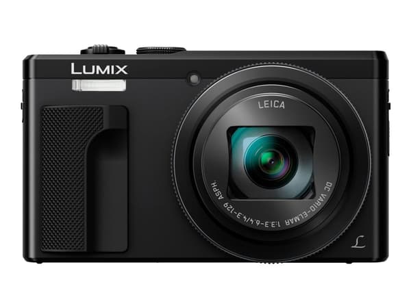 Panasonic Lumix DMC-TZ80 - Digitalkamera - kompakt - 18.1 MP - 4 K / 25 fps - 30x optisk zoom - Leica - Wi-Fi - svart