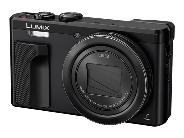 Panasonic Lumix DMC-TZ80 - Digitalkamera - kompakt - 18.1 MP - 4 K / 25 fps - 30x optisk zoom - Leica - Wi-Fi - svart