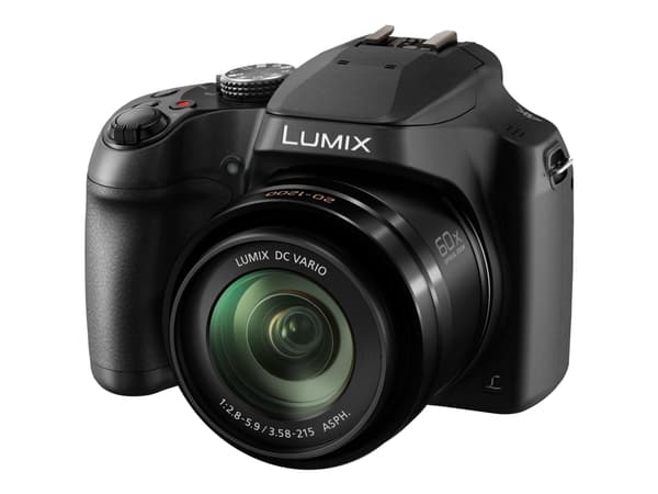 Panasonic Lumix DC-FZ82, 18,1 MP, 4896 x 3672 pikseliä, MOS, 60x, 4K Ultra HD, Musta musta