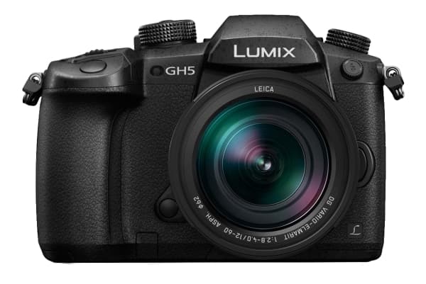Panasonic Lumix DMC-GH5 + Leica 12-60mm F2.8-F4.0, 20,3 MP, 5184 x 3888 piksler, Live MOS, Full HD, Berøringsskjerm, Sort Sort