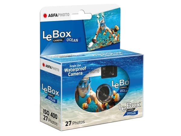 AgfaPhoto Le Box Ocean - Engångskamera - 35 mm - objektiv: 28 mm