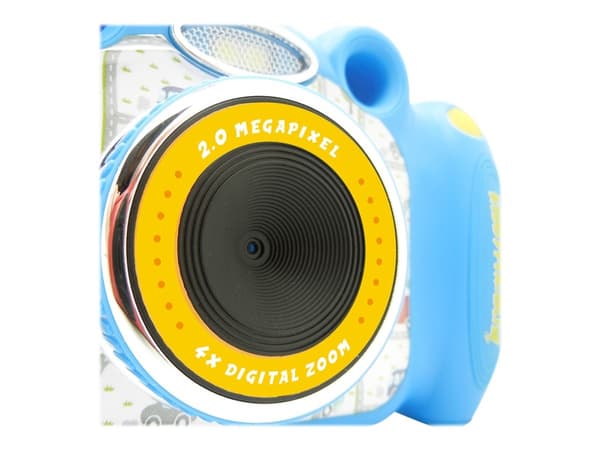 Easypix Kiddypix Blizz - Digitalkamera - kompakt - 2.0 MP / 8.0 MP (interpolerat) / 30 fps - blå