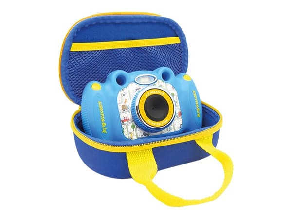 Easypix Kiddypix Blizz - Digitalkamera - kompakt - 2.0 MP / 8.0 MP (interpolerat) / 30 fps - blå