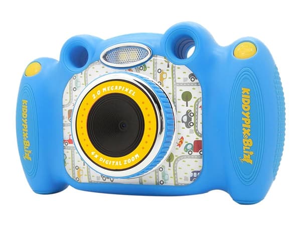 Easypix Kiddypix Blizz - Digitalkamera - kompakt - 2.0 MP / 8.0 MP (interpolerat) / 30 fps - blå Blå