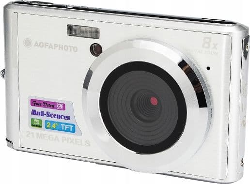 AgfaPhoto DC5200 Digitalkamera 21 Megapixel Sølv