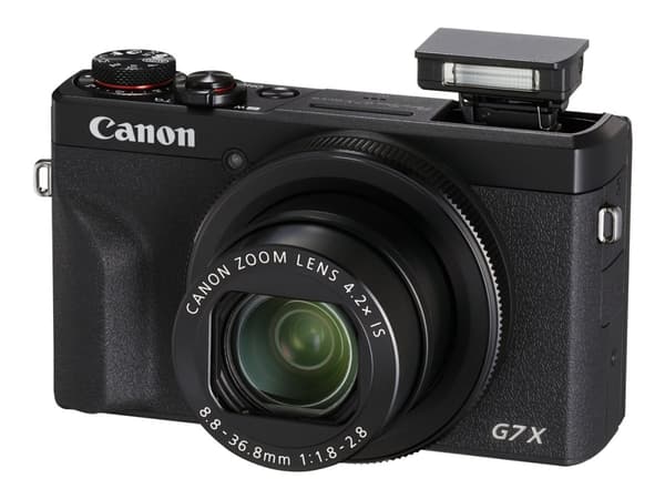 Canon PowerShot G7X Mark III Compact camera 20,1 MP CMOS 5472 x 3648 piksler Sort