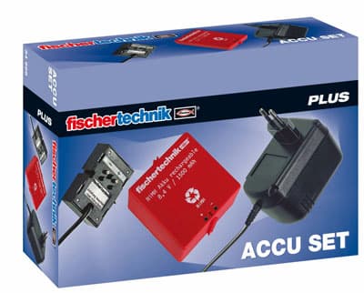 Fischertechnik PLUS Accu Set - Batterilader + AC-strømadapter + batteri - NiMH - 1500 mAh