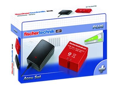 Fischertechnik PLUS Accu Set - Batterilader + AC-strømadapter + batteri - NiMH - 1500 mAh