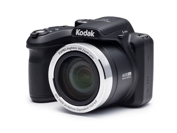 Kodak Astro Zoom AZ401, 16,15 MP, 4608 x 3456 pixlar, CCD, 40x, HD-Ready, Svart