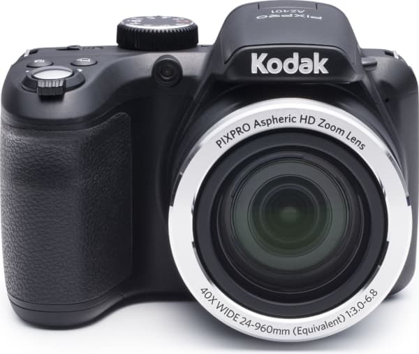 Kodak Astro Zoom AZ401, 16,15 MP, 4608 x 3456 pixlar, CCD, 40x, HD-Ready, Svart