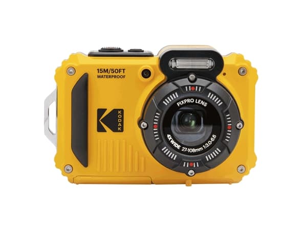 Kodak PixPro, 16 MP, 1920 x 1080 piksler, 1/2.7", BSI CMOS, 4x, Gult Gult