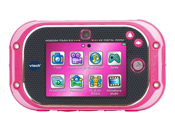 VTech Kidizoom Touch 5.0 - Digitalkamera - kompakt med digital spiller/taleopptaker - 5.0 MP - rosa