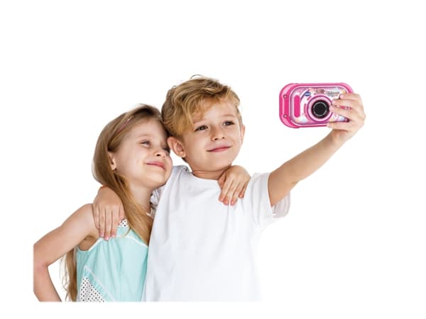 VTech Kidizoom Touch 5.0 - Digitalkamera - kompakt med digital spiller/taleopptaker - 5.0 MP - rosa