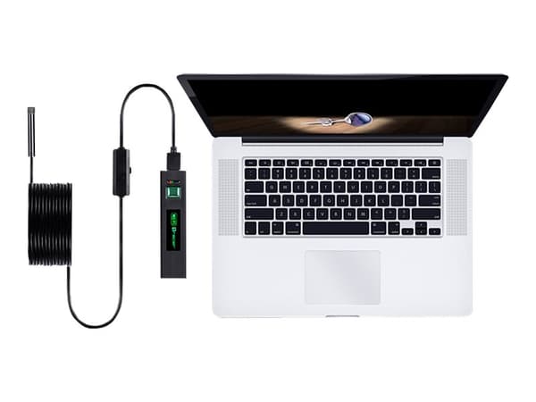Tracer HardWire - Endoskop - handdator - vattenfast - färg - 1600 x 1200 - trådlös - Wi-Fi - USB - AVI