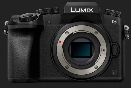 Panasonic Lumix DMC-G7 + G VARIO 14-42mm, 16 MP, 4592 x 3448 pixlar, Live MOS, 4K Ultra HD, Pekskärm, Svart