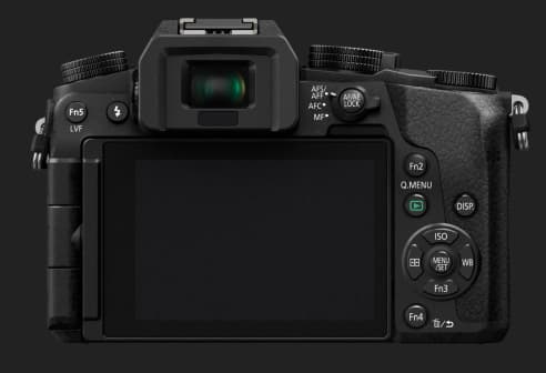 Panasonic Lumix DMC-G7 + G VARIO 14-42mm, 16 MP, 4592 x 3448 pixlar, Live MOS, 4K Ultra HD, Pekskärm, Svart