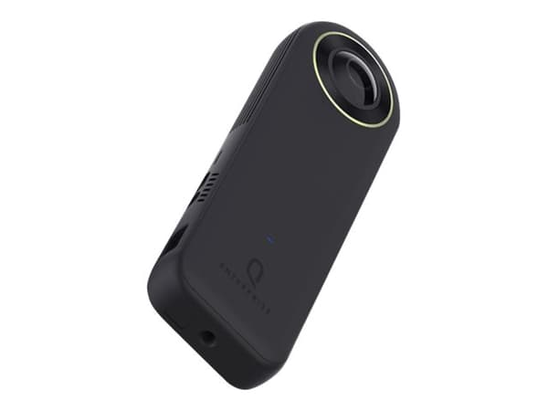 Kandao QooCam 8K Enterprise - 360 actionkamera - 8K / 30 fps - 20.0 MP - flash 64 GB - Wireless LAN - svart