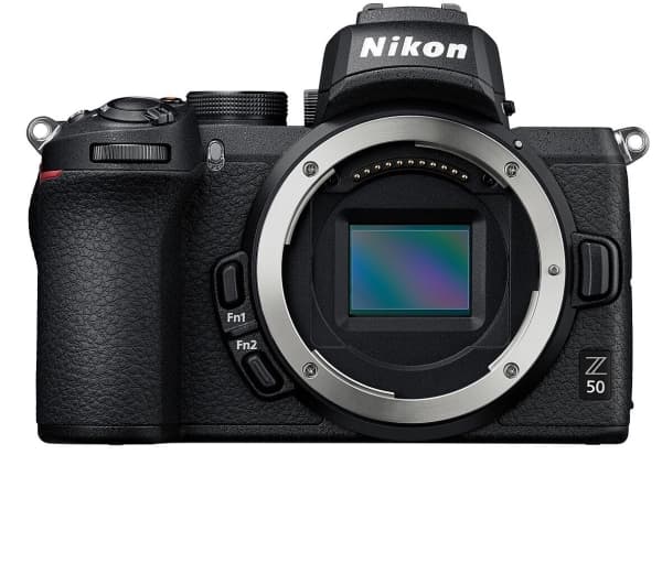 Nikon Z 50, 20,9 MP, 5568 x 3712 piksler, CMOS, 4K Ultra HD, Berøringsskjerm, Sort