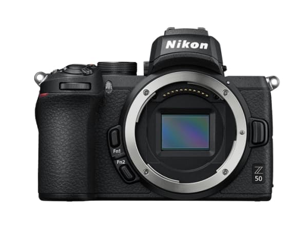 Nikon Z 50, 20,9 MP, 5568 x 3712 piksler, CMOS, 4K Ultra HD, Berøringsskjerm, Sort Sort