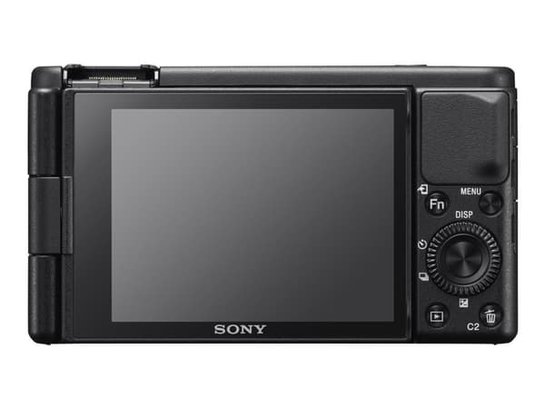 Sony ZV-1 - Digitalkamera - kompakt - 20.1 MP - 4K / 30 fps - 2.7optisk x-zoom - ZEISS - Wireless LAN - svart