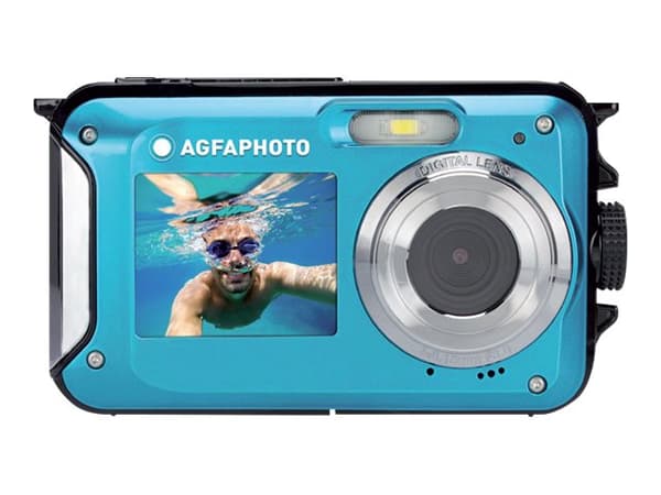AgfaPhoto WP8000, 24 MP, 1920 x 1080 pikseliä, 1/3", CMOS, Full HD, Sininen