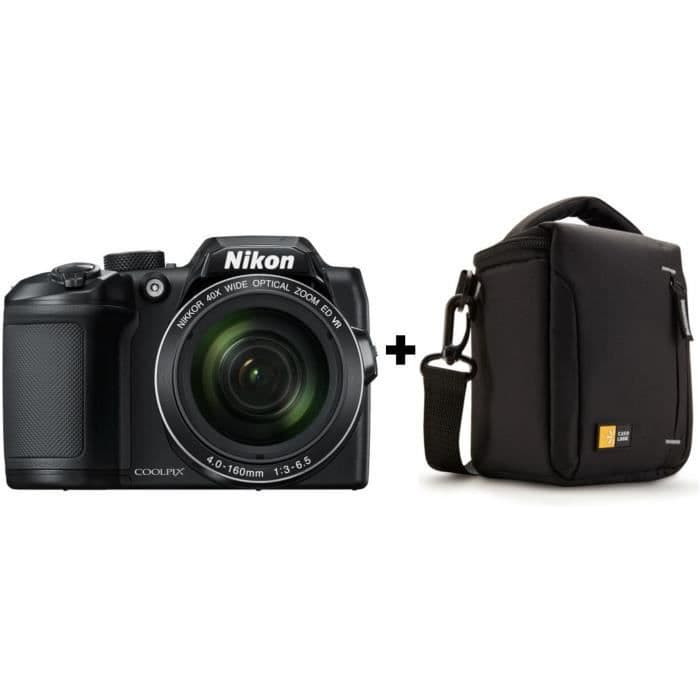 NIKON COOLPIX B500 - Digital Bridge-kamera - Bluetooth - Svart + Bridge-väska