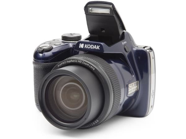 Kodak Astro Zoom AZ528 blauw, 16,76 MP, 4608 x 3456 pixlar, BSI CMOS, 52x, Full HD, Blå