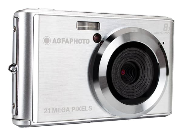 AgfaPhoto Compact Realishot DC5200, 21 MP, 5616 x 3744 piksler, CMOS, HD, Grå Grå
