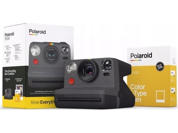 Polaroid Now, 750 mAh, 434 g, 94 mm, 112,2 mm, 150,2 mm, Boks
