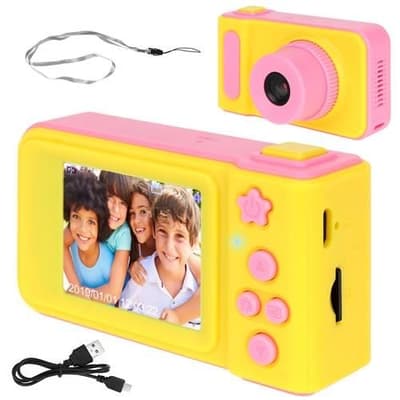 Lasten digikamera, Full-HD, valo- ja videokuvaus