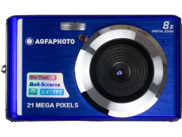 AgfaPhoto DC5200 - Digitalkamera - kompakt - 21.0 MP - 720 p - blå