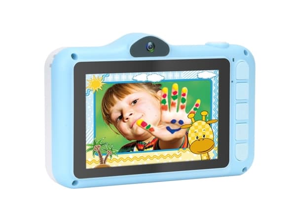 AgfaPhoto Realikids Cam 2, Digitalt kamera for barn, Engelsk, 115 g, Blå, Hvit