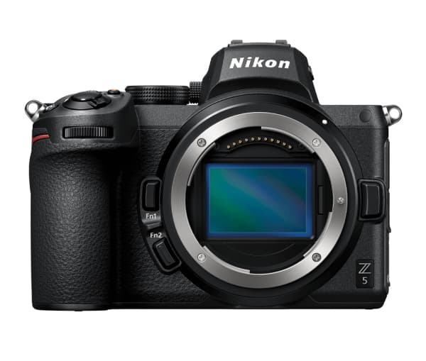 Nikon Z 5, 24,3 MP, 6016 x 4016 piksler, CMOS, 4K Ultra HD, Berøringsskjerm, Sort