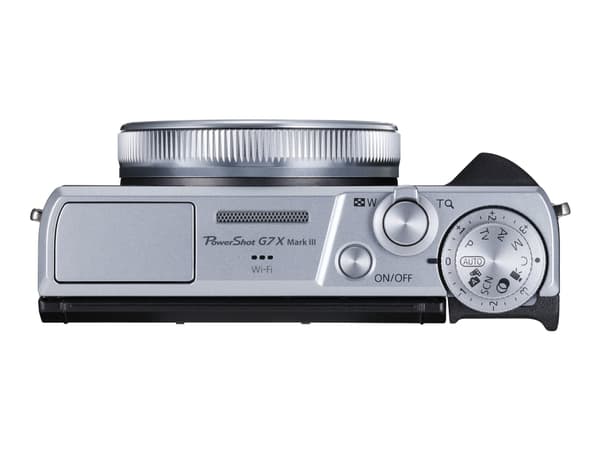 Canon PowerShot G7 X Mark III - Digitalkamera - kompakt - 20.1 MP - 4 K / 30 fps - 4.2x optisk zoom - Wi-Fi, Bluetooth - silver